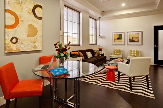 Modern Optometry Office Interior